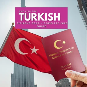 UAE Visa for Turkish Citizens Cost  Complete 2025 Guide