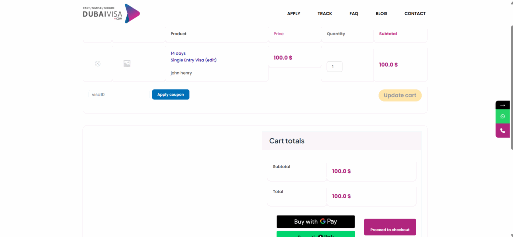 Review your cart and apply coupon visa10 to receive 10 discount on dubai visa - Apply Dubai Visa Online – Fast & Easy with DubaiVisa.com review your cart and apply coupon to get discount on dubai visa